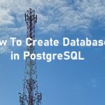 How to create database on PostgreSQL
