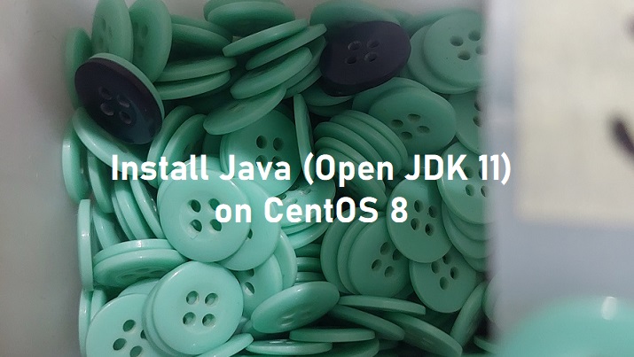 How to install OpenJDK 11 on CentOS 8