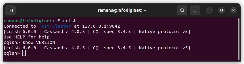 Apache Cassandra csql