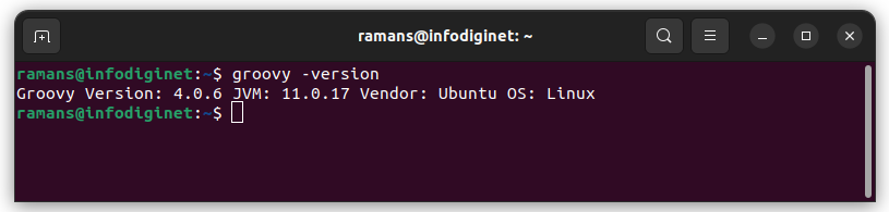 Apache Groovy version 4.0.6