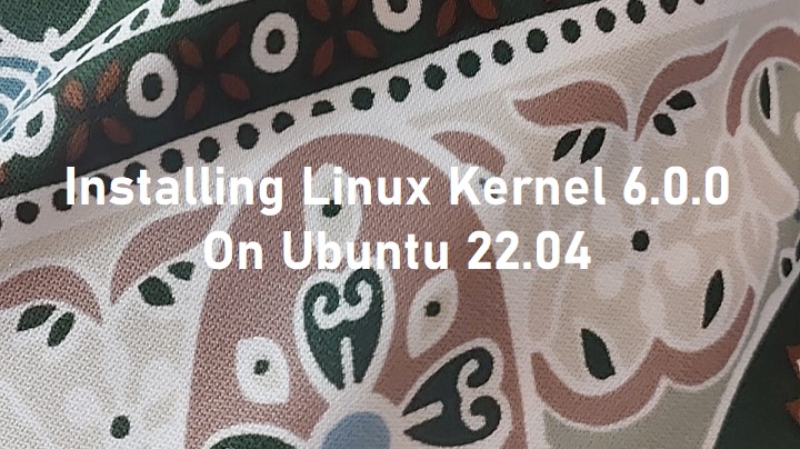 How to install Linux Kernel on Ubuntu