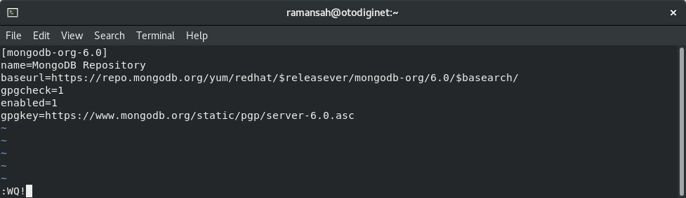 Mongosh repository