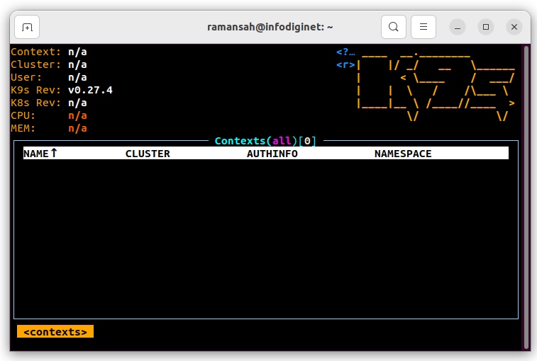 installing K9S on Ubuntu 22.04